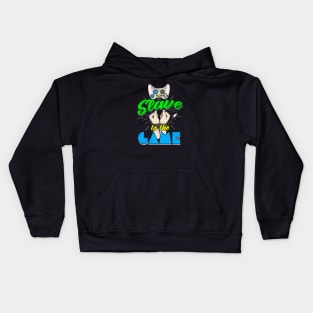 Gamer Slave Gaming Controller Kids Hoodie